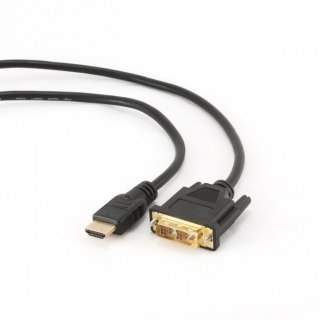 Kabel HDMI(M)->DVI-D(M)(18+1) 0.5m Gembird