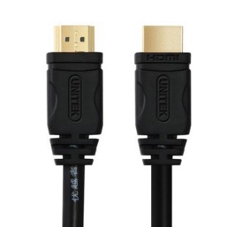Kabel HDMI M/M 3,0m v2.0; GOLD; BASIC Unitek