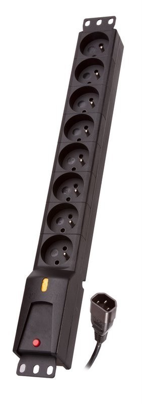 Listwa zasilająca LZRM 810 BW IEC 320, PDU, 5,0m Lestar