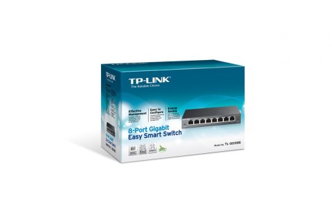 Przełącznik SMART TL-SG108E 8x1GbE TP-LINK