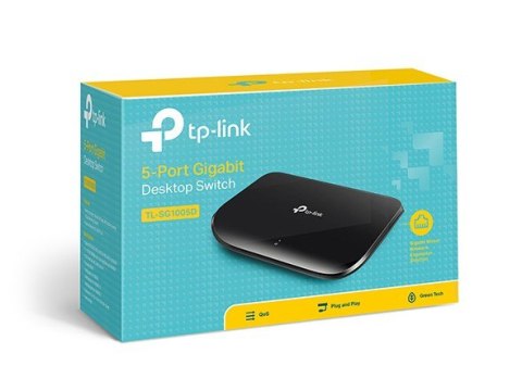Przełącznik typu desktop, 5 portów Gb TL-SG1005D TP-LINK