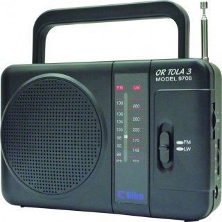 Radio TOLA Czarny Eltra