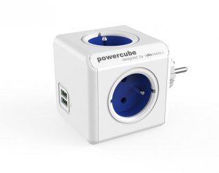 Rozgałęziacz PowerCube Original USB 2202BL/FROUPC Niebieski Allocacoc