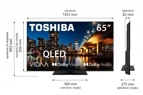 Telewizor QLED 65 cali 65QV3463DG Toshiba