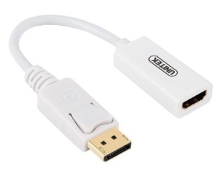 Adapter DisplayPort - HDMI 4K; Y-6332 BIAŁY Unitek