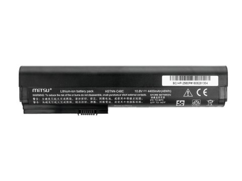 Bateria do HP 2560p, 2570p 4400 mAh (48 Wh) 10.8 - 11.1 Volt Mitsu