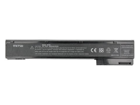 Bateria do HP EliteBook 8560w, 8760w 4400 mAh (65 Wh) 14.4 - 14.8 Volt Mitsu