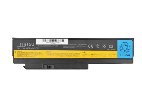Bateria do Lenovo X230 4400 mAh (49 Wh) 10.8 - 11.1 Volt Mitsu