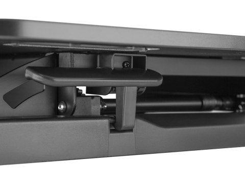 Ergonomiczna nakładka na biurko, powierzchnia robocza: 950x615x106-460mm, regulowana, czarna Digitus