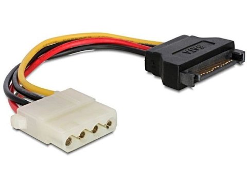 Kabel SATA zasilający(M)->Molex(M) 15cm Gembird