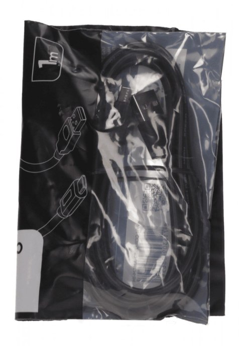 Kabel USB 2.0 typu AC AM-CM 1m czarny Gembird