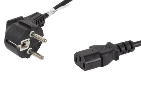 Kabel zasilający CEE 7/7 - IEC 320 C13 1.8M czarny Lanberg