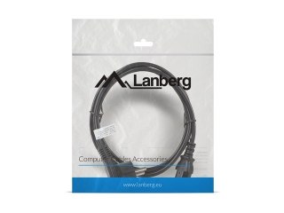 Kabel zasilający CEE 7/7 - IEC 320 C13 1.8M czarny Lanberg