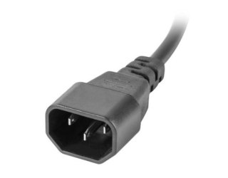 Listwa zasilająca Rack PDU 1U 10A 4X 230V PL 4X IEC C13 2m C14 czarna Lanberg