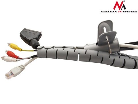 Organizator maskownica kabli MCTV-676 S silver Maclean