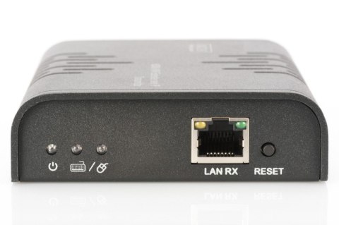Przedłużacz/Extender KVM (HDMI+USB) do 120m po Cat.5e UTP lub IP, 1080p FHD 60Hz, audio (zestaw) Digitus