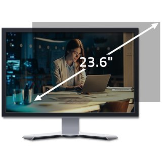 Filtr prywatyzujący RODO | 23.6 cale | 16:9 Qoltec