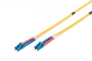 Patchcord FO Singlemode 09/125 OS2 LC-LC duplex 2m Żółty Digitus