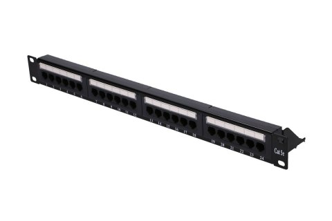 Patchpanel CAT5E UTP V2 24 porty Extralink