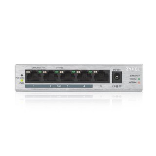 Przełącznik GS1005-HP 5 Port Gigabit PoE+ unmanaged desktop 60W Zyxel