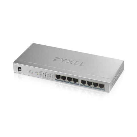 Przełącznik GS1008-HP 8 Port Gigabit PoE+ unmanaged desktop 60W Zyxel