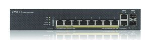 Przełącznik GS1920-8HPv2 10Port Gb 2xGb 130W PoE Zyxel