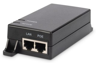 Zasilacz/Adapter PoE 802.3af, max. 48V 15.4W Gigabit 10/100/1000Mbps, aktywny Digitus