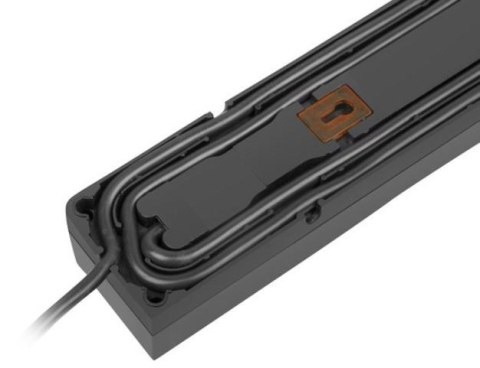 Listwa zasilająca Z5 1.5M 5x230V 10A Z5/15/CZ czarna Armac