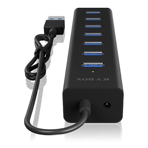 IB-HUB1700-U3 7-Port USB HUB+zasilacz IcyBox