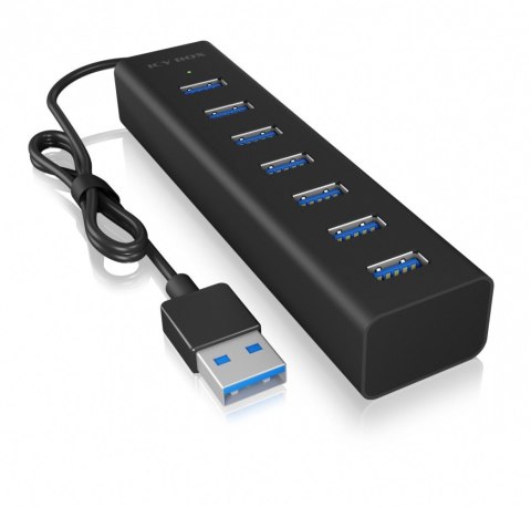 IB-HUB1700-U3 7-Port USB HUB+zasilacz IcyBox