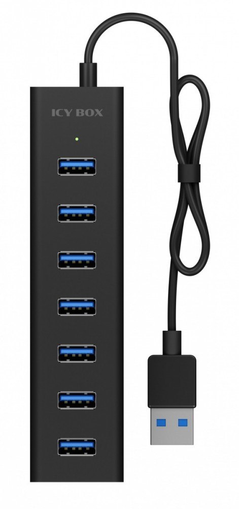IB-HUB1700-U3 7-Port USB HUB+zasilacz IcyBox