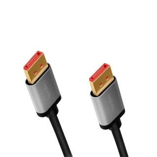 Kabel DisplayPort 8K/60 Hz,DP/M do DP/M aluminiowy 2m LogiLink
