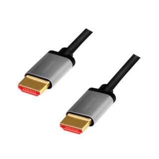 Kabel HDMI 2.1 8K/60Hz aluminiowy 3m LogiLink