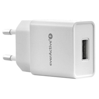 Ładowarka sieciowa 1xUSB SC100 1A Biała EverActive