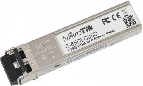 Moduł SFP 1.25G LC MM 550m DDM S-85DLC05D Mikrotik