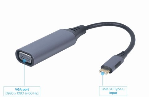 Adapter USB-C to VGA D-SUB Gembird