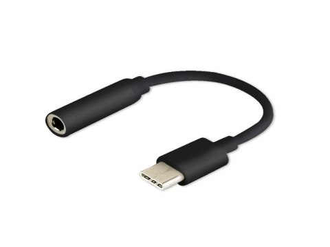 Adapter audio - USB typ C - Mini Jack 3,5mm, AK-35/B Savio