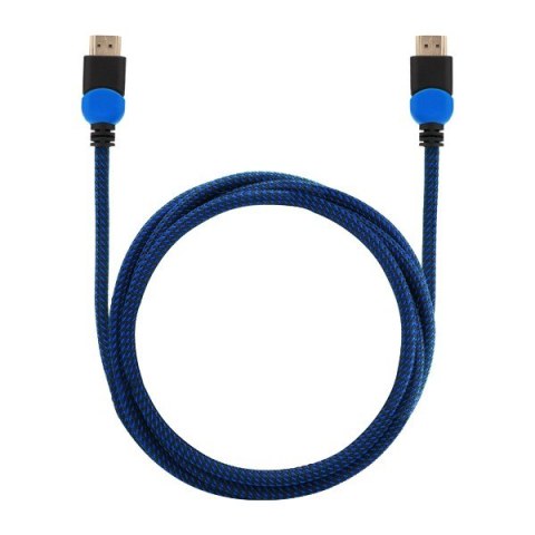 Kabel HDMI 2.0 niebiesko-czarny 1,8m, GCL-02 Savio
