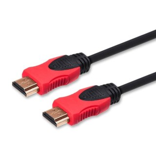 Kabel HDMI (M) v2.0, 10m, miedź, czarny, złote końcówki, ethernet/3D, CL-141 Savio