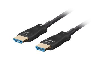 Kabel HDMI M/M v2.1 40M 8K czarny optyczny AOC Lanberg