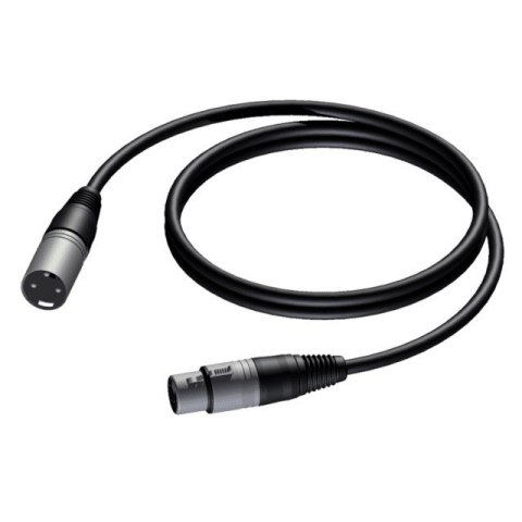 Kabel XLR Męski - XLR Żeński 1m - CLA901/1 PROCAB