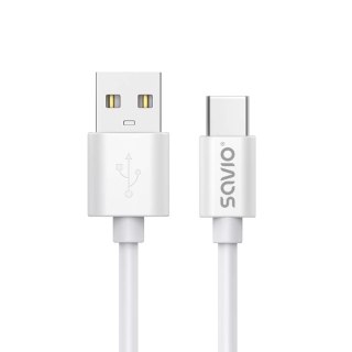 Kabel USB-A - USB-C, 2A, 3m, CL-168 Savio