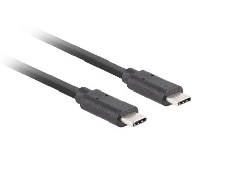 Kabel USB-C M/M 3.1 gen 2 1M 10GB/S PD100W czarny Lanberg