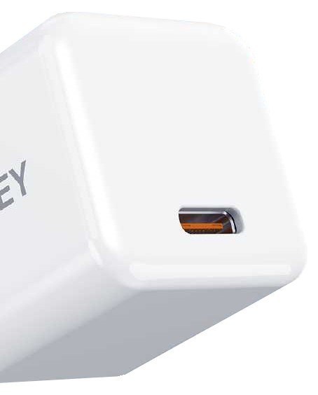 PA-F5 OEM White Mini ładowarka sieciowa 1xUSB-C 20W PD Power Delivery AUKEY