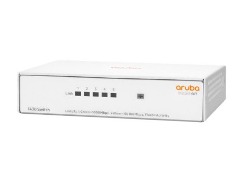 Przełącznik Switch ARUBA Instant On 1430 5x1GbE R8R44A Hewlett Packard Enterprise
