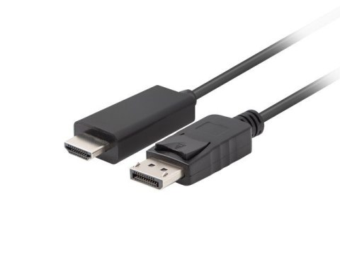 Kabel DisplayPort (M) V1.1 -> HDMI (M) 1m czarny Lanberg