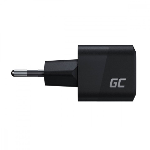 Ładowarka GC PowerGaN 33W PD 3.0 QC 3.0 USB-C czarna Green Cell