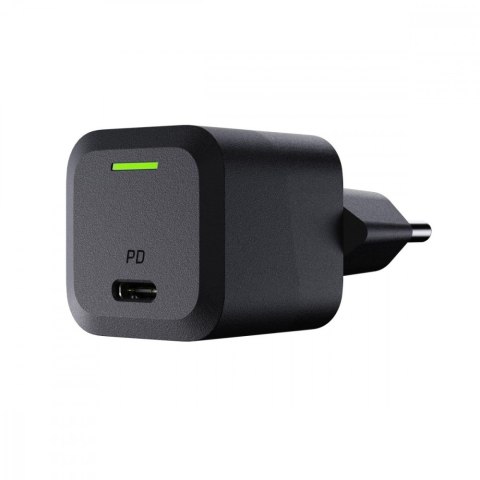 Ładowarka GC PowerGaN 33W PD 3.0 QC 3.0 USB-C czarna Green Cell
