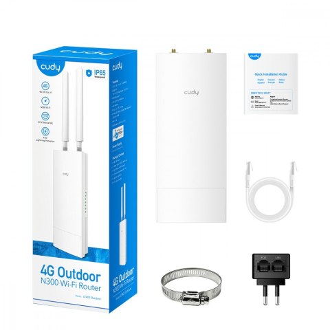 Router LT400 Outdoor 4G LTE SIM N300 Cudy