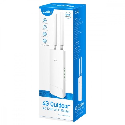 Router LT500 Outdoor 4G LTE SIM AC1200 Cudy